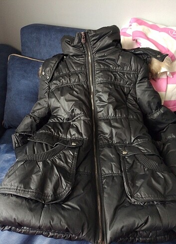 Monchler marka siyah şişme mont