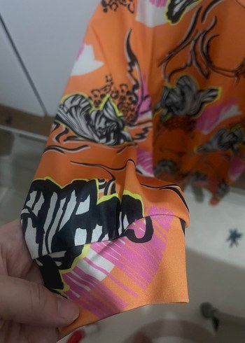 s Beden çeşitli Renk Desenli spor tunik Touché