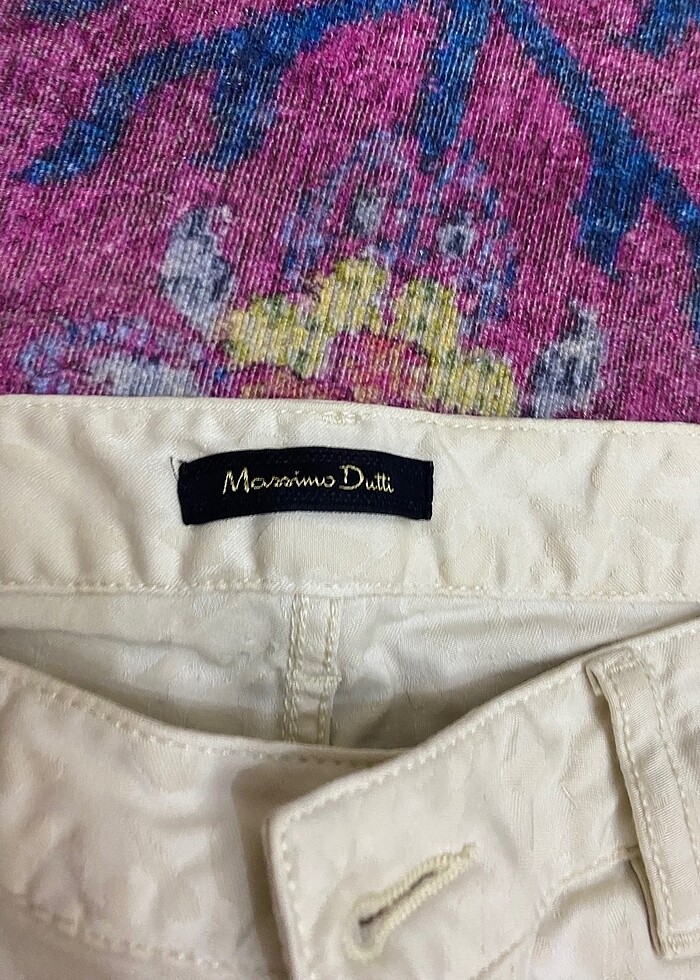 Massimo dutti slim crop jakarlı pantolon - Görsel 2