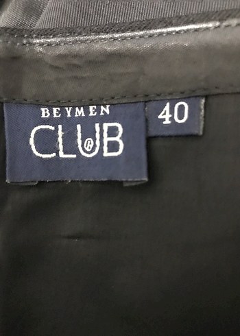 Beymen Nakış Detaylı Siyah Midi Etek - Görsel 3