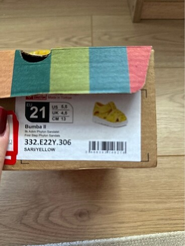 21 Beden Vicco bebek sandalet