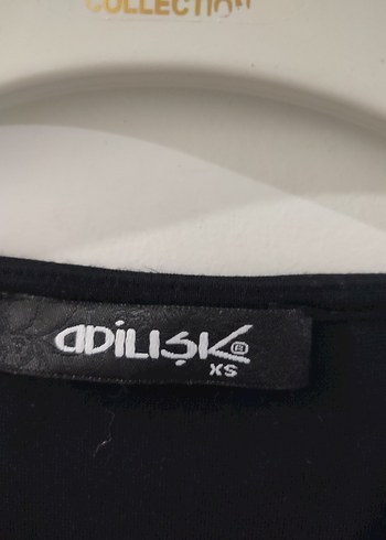 Siyah Keten Midi Kadın Elbise - Görsel 5