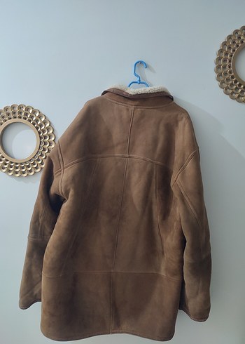 Düğmeli Kahverengi Süet Erkek Ceket - Görsel 8