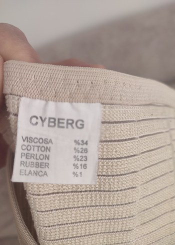 Bej Renkli, Dikişsiz, - Görsel 3