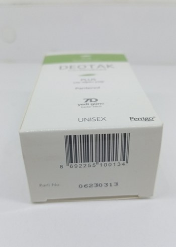 Deotak Plus Krem Deodorant Unisex - Görsel 3
