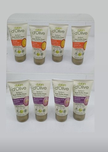toptan Dalan d'Olive El Kremi 8 adet ARGAN VE ÜZÜM ÇEKİRDEĞİ