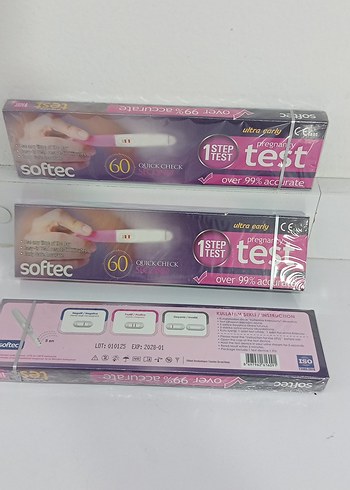 universal Beden Softec Ultra Erken Gebelik Testi 3 adet fiyatı