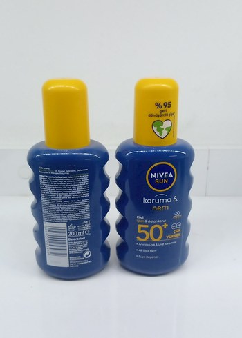 Nivea Sun Çocukll ve yetişkin İçin Güneş Koruyucu 50+ SPF - Görsel 2