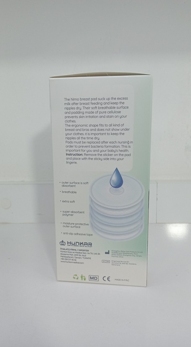 nimo Beyaz Göğüs Pedi 40'lı - Görsel 2