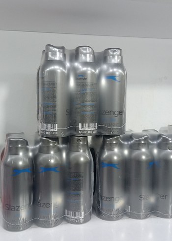 Slazenger Erkek Deodorant mavi 18'li Paket - Görsel 2