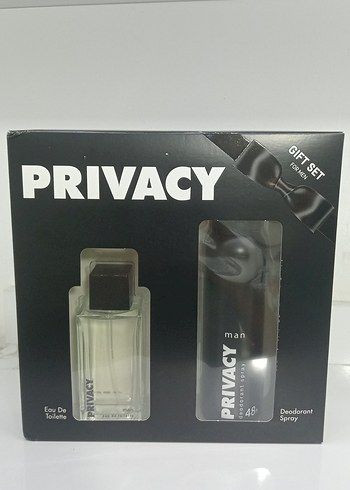 Privacy Erkek Parfüm ve Deodorant Seti