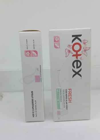 Kotex 18 li günlük kullanım HİJYENİK PED 2 paket - Görsel 2