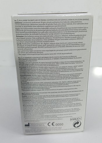 Bausch + Lomb ReNu Advanced Çok Amaçlı Solüsyon 100ml - Görsel 3