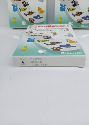 Sanitabant Çocuk İlk Yardım Bandı 20 li 3 PAKET toplam 60 adet - Görsel 2