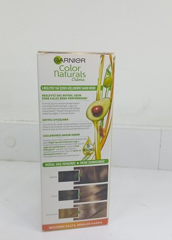 Garnier Color Naturals Saç Boyası 7N Küllü Kumral - Görsel 3