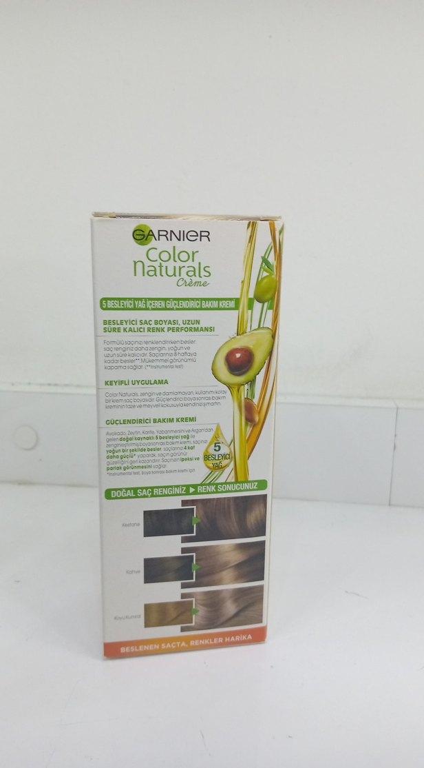 Garnier Color Naturals Saç Boyası 7N Küllü Kumral - Görsel 3