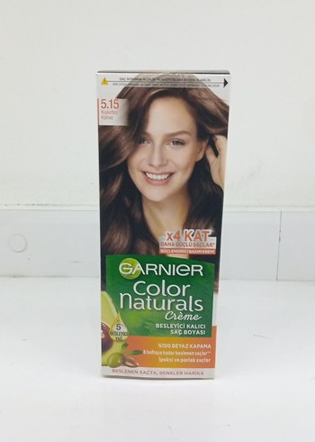 Garnier Color Naturals Saç Boyası 5.15 Koyu Küllü Kahve