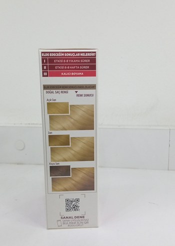 Garnier Color Sensation Saç Boyası 8.0 Parlak Sarı - Görsel 2