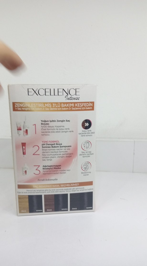 L'Oréal Excellence Yoğun Renkli Saç Boyası 1.1 Siyah - Görsel 3