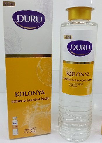 Duru Bodrum Mandalinası CAM Kolonya 200 ml 2 adet - Görsel 2