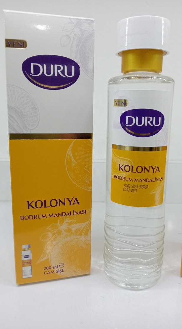 Duru Bodrum Mandalinası CAM Kolonya 200 ml 2 adet - Görsel 2