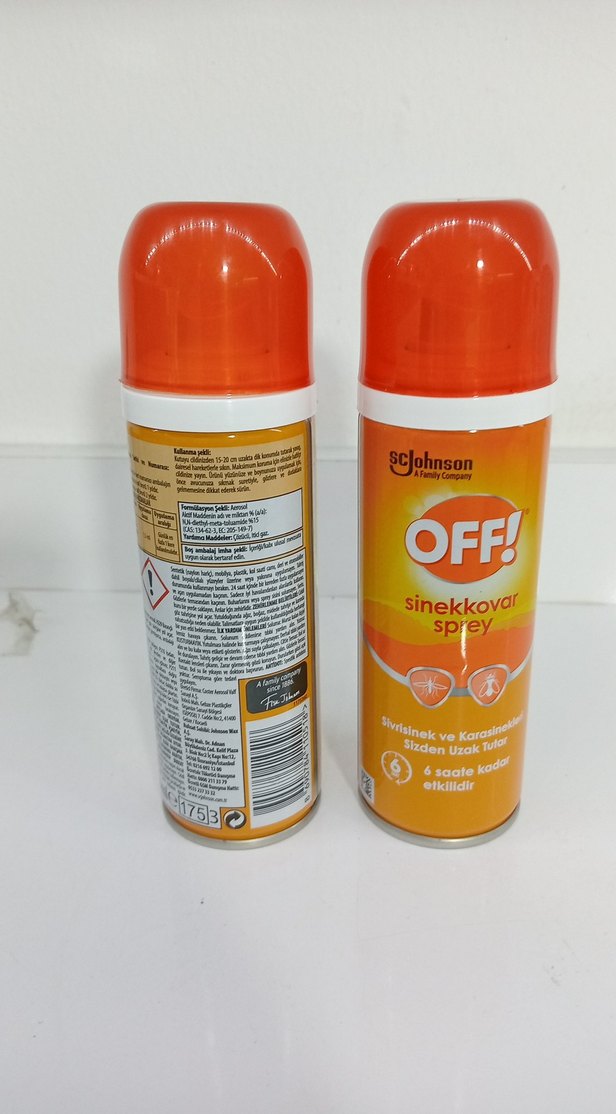 OFF! sivri Sinek karasinek  Kovucu Sprey - Görsel 2