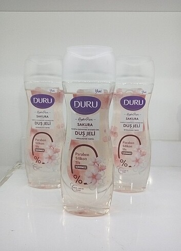 duru Sakura 450 ml 3 adet duş jeli