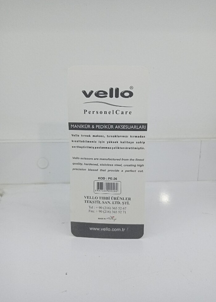VELLO BÜYÜK BOY TIRNAK MAKASI - Görsel 2