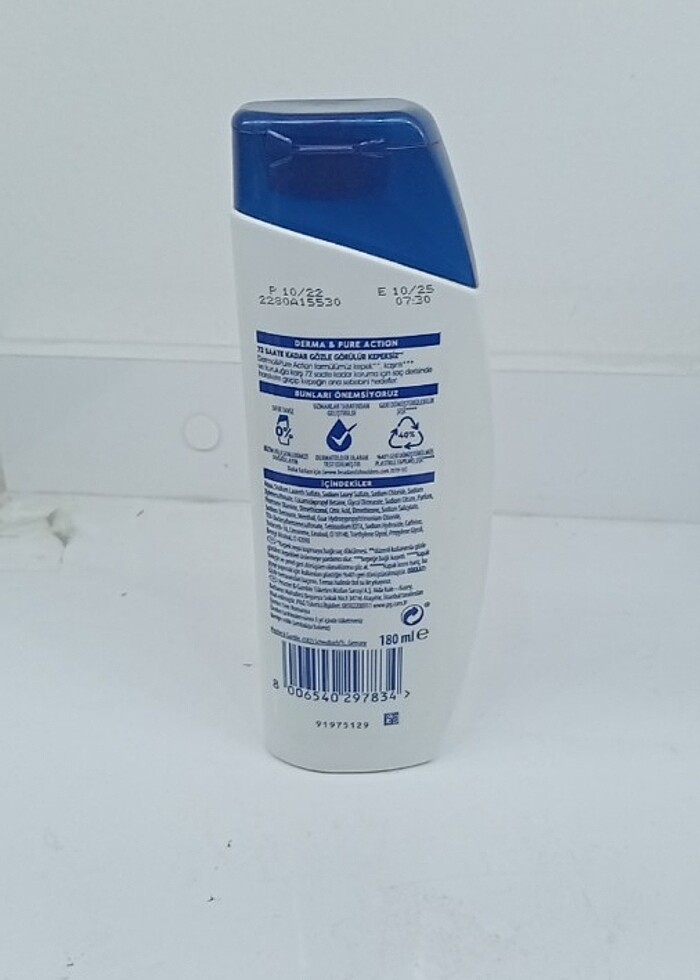 HEAD& SHOULDERS 180 ML ERKEK OZEL - Görsel 2