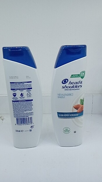 Diğer HEAD& SHOULDERS BADEM NEMLENDİRİCİ BAKİM ŞAMPUAN 330 ML2 ADET