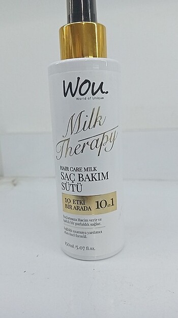 WOU SAÇ BAKIM SÜTÜ SPREY FORMU - Görsel 2