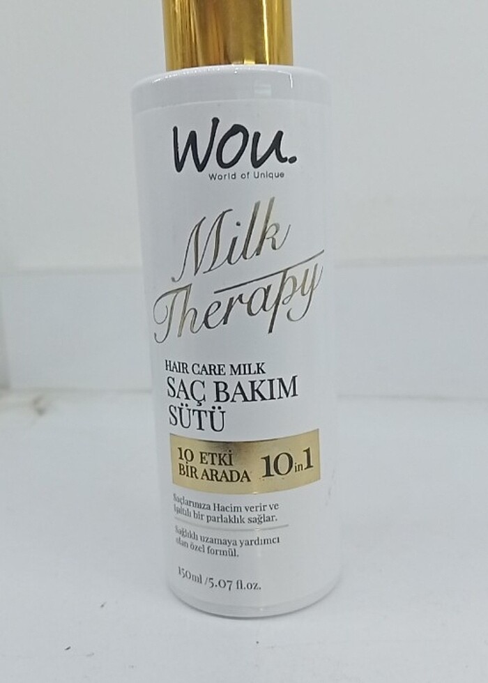 WOU SAÇ BAKIM SÜTÜ SPREY FORMU - Görsel 2