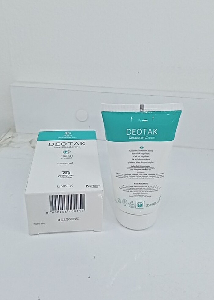 Deotak FREHS Panthenol krem deodorant 35 ml - Görsel 3