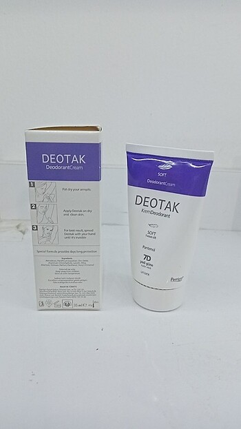 Deotak soft Panthenol krem deodorant 35 ml - Görsel 2