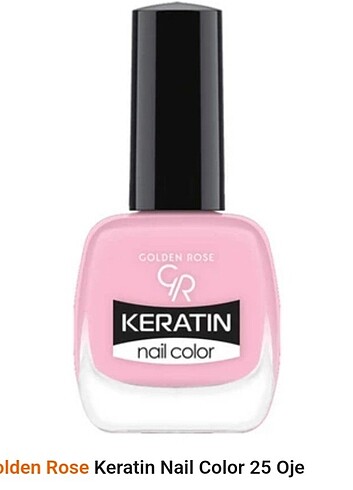 Golden Rose keratin oje no 25