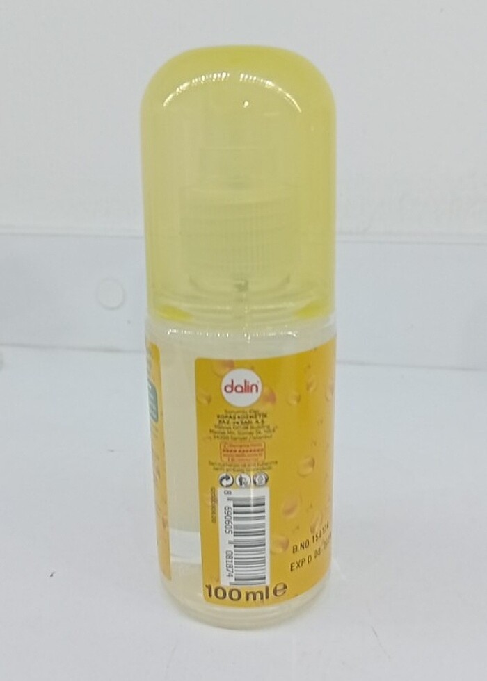 Dalin limon çiçeği Bebek kolonyası 100 ml - Görsel 2
