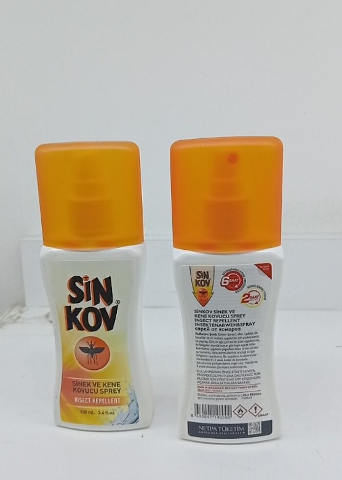 2 adet Sinkov atomizer 100 ml sivrisinek kovucu 6 saat etki. - Görsel 2