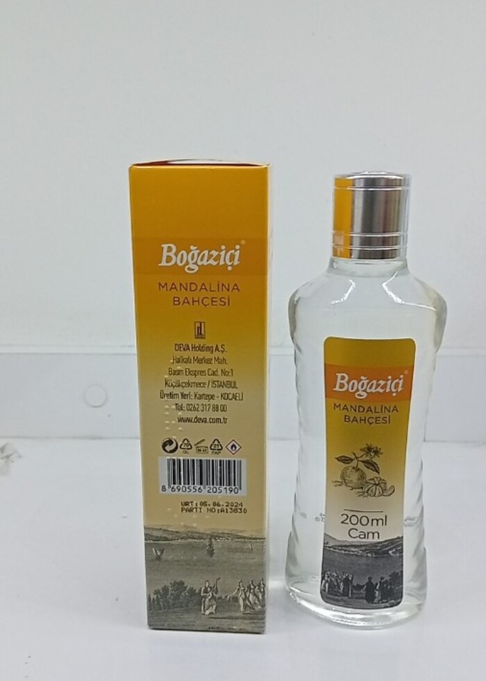 BOĞAZİÇİ MANDALİNA BAHÇESİ 200 ML KOLONYA  - Görsel 2