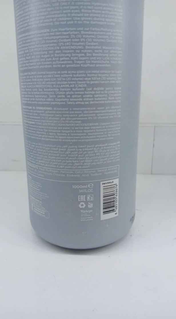 Maxx Deluxe %12 Oksidan 40 Vol 1000 ml - Görsel 3