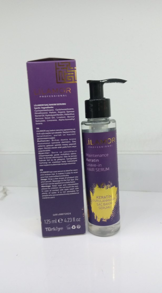 Lilamor Keratin Bakım Saç Serumu 125 ml - Görsel 2
