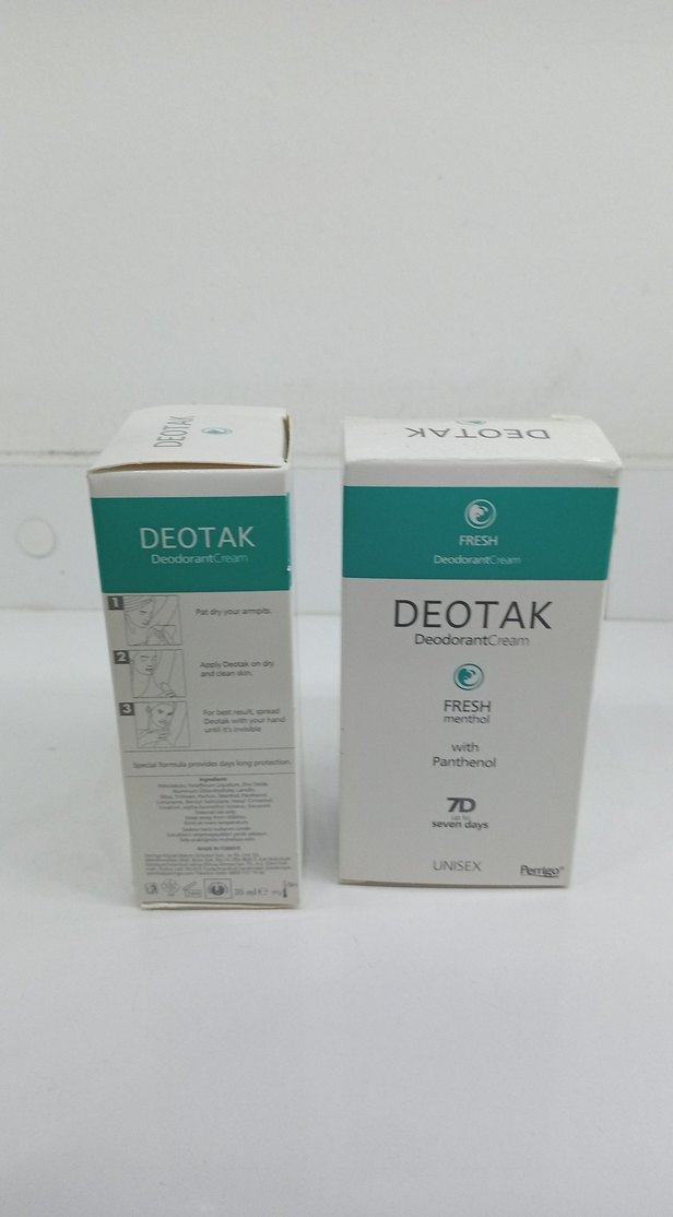 Deotak Fresh Kadın Deodorant Krem 7 Gün 2li - Görsel 2