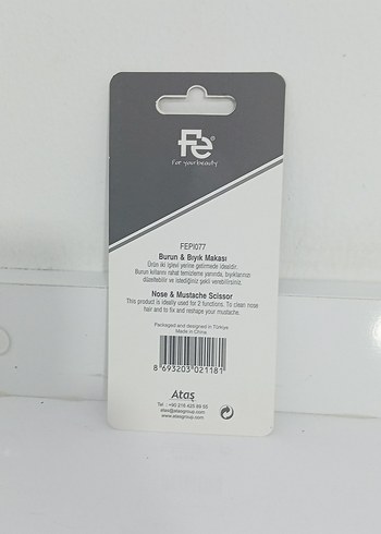 Hobby Life fe Çift Fonksiyonlu Burun ve Bıyık Makası