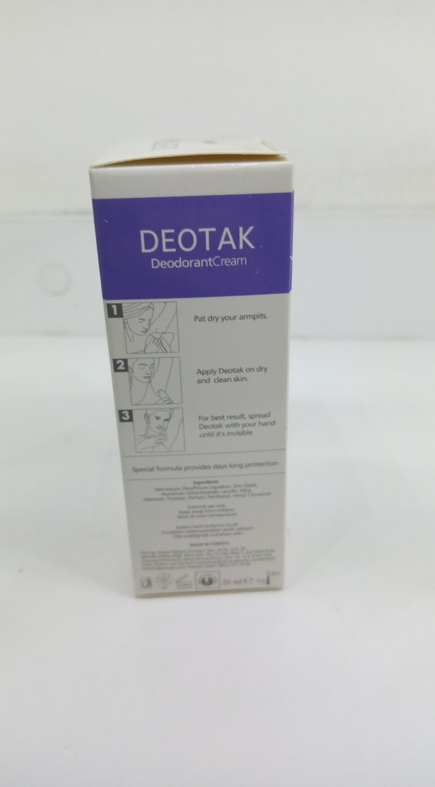 DEOTAK Krem Deodorant Soft Pantenollü - Görsel 2