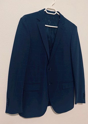 46/6 FABRİKA Düğmeli lacivert Erkek BLAZER - Görsel 3