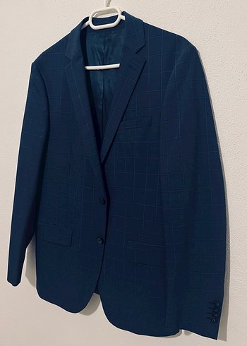 46/6 FABRİKA Düğmeli lacivert Erkek BLAZER - Görsel 6