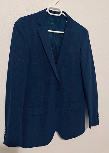 46/6 FABRİKA Düğmeli lacivert Erkek BLAZER - Görsel 4