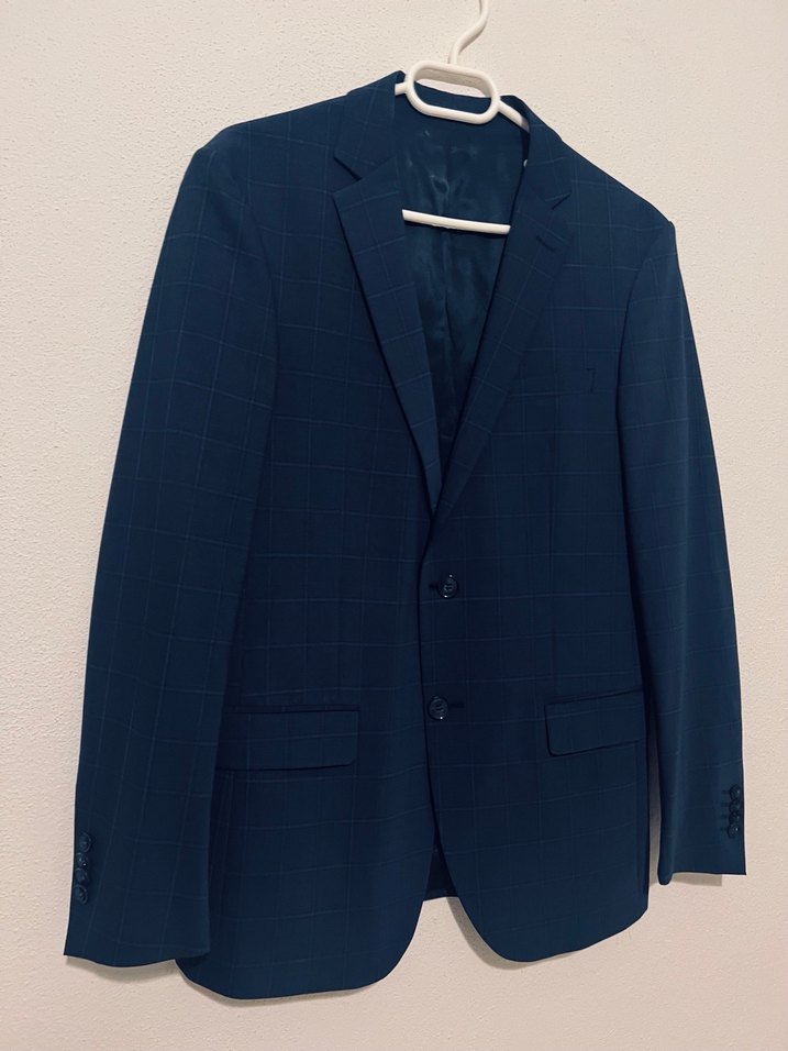 46/6 FABRİKA Düğmeli lacivert Erkek BLAZER - Görsel 3