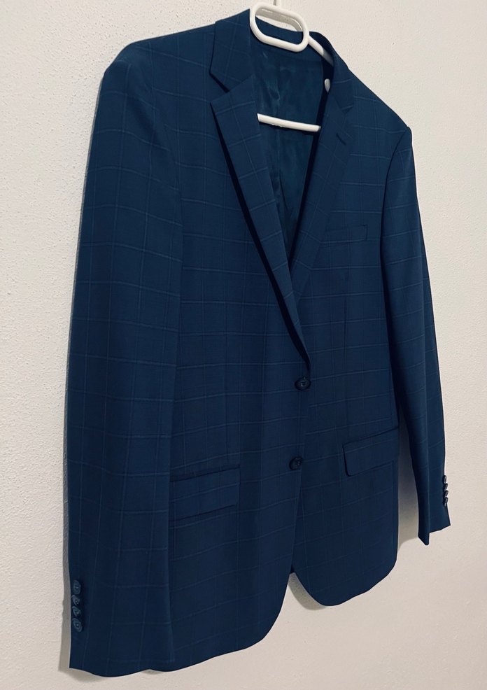 46/6 FABRİKA Düğmeli lacivert Erkek BLAZER - Görsel 5