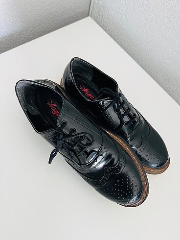 38 Beden 38 OXFORD RAHAT KALIP KALIN TABAN SNEAKER