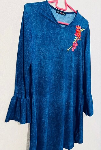 Diğer M-38/40 TEK MODA NAKIŞLI ESNEK BLUZ
